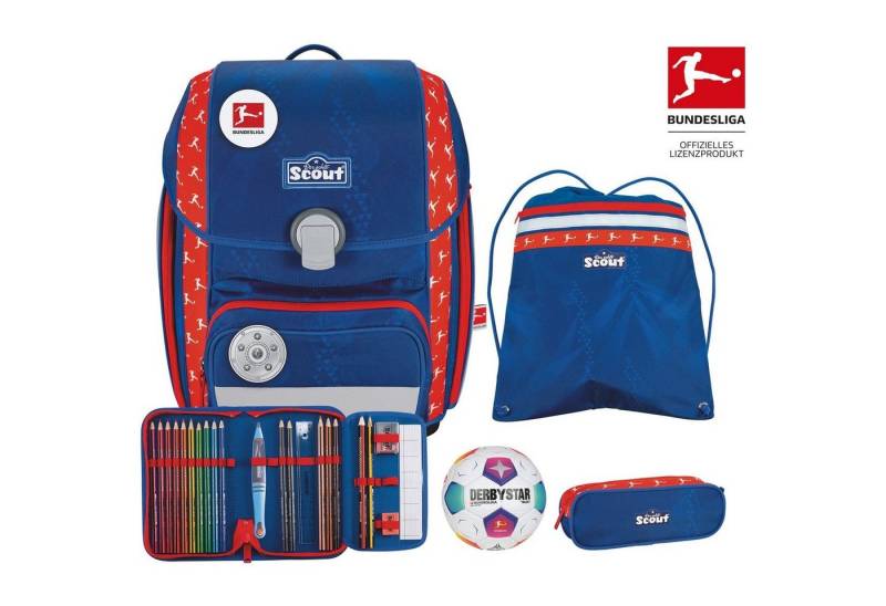 Scout Schulranzen Genius Exklusiv Schulranzen-Set 4-tlg. Bundesliga Scout Schulranzen Genius Exklusiv Schulranzen-Set 4-tlg. Bundesliga von Scout