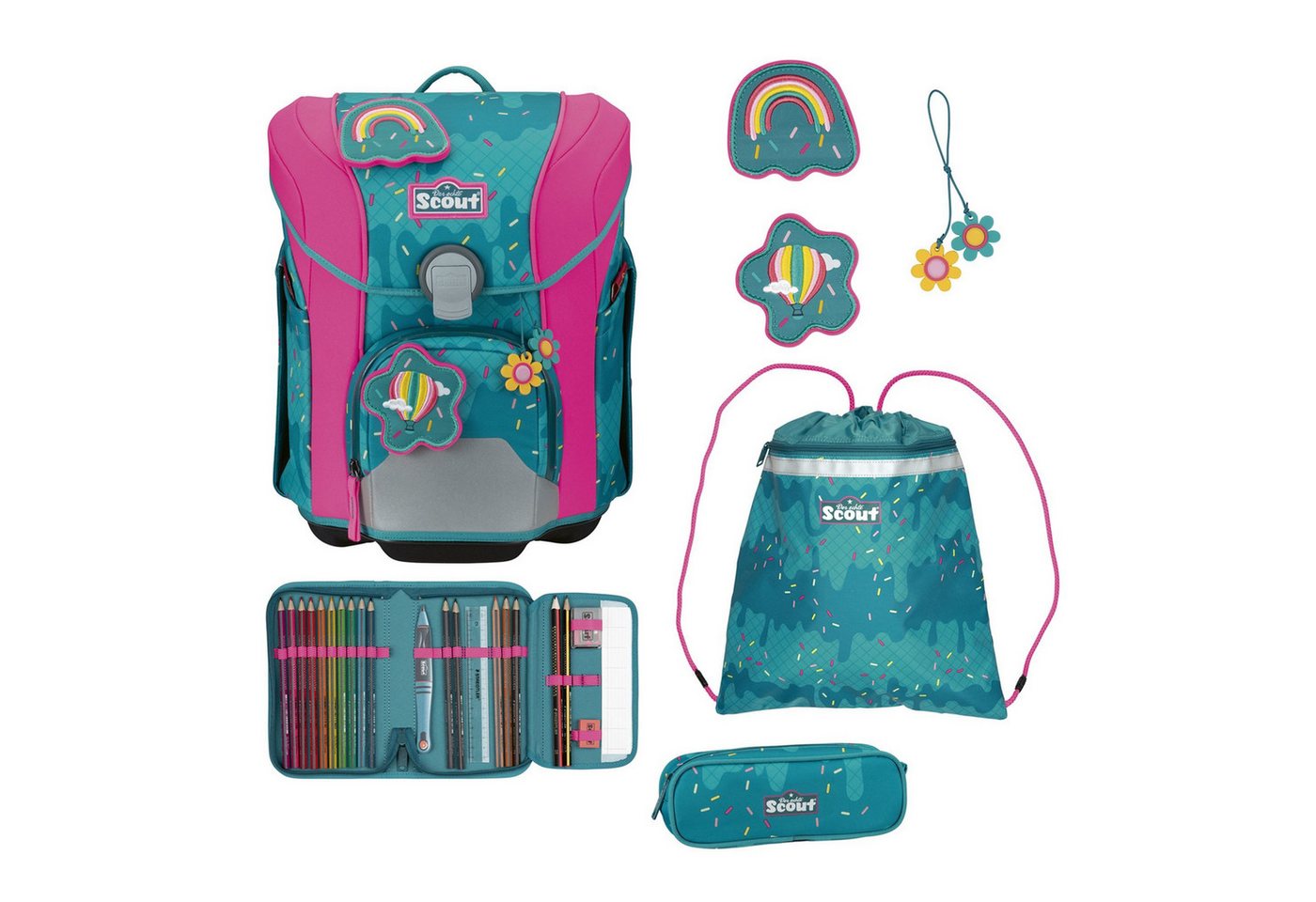 Scout Schulranzen Micro (5-tlg), PET von Scout