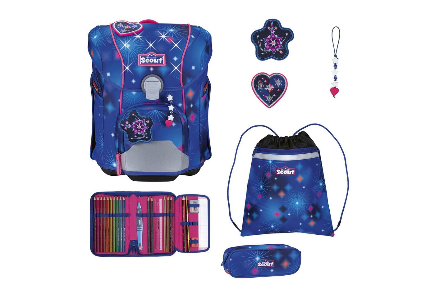 Scout Schulranzen Micro (5-tlg), PET von Scout