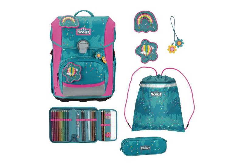 Scout Schulranzen Neo (4-tlg), Polyester von Scout