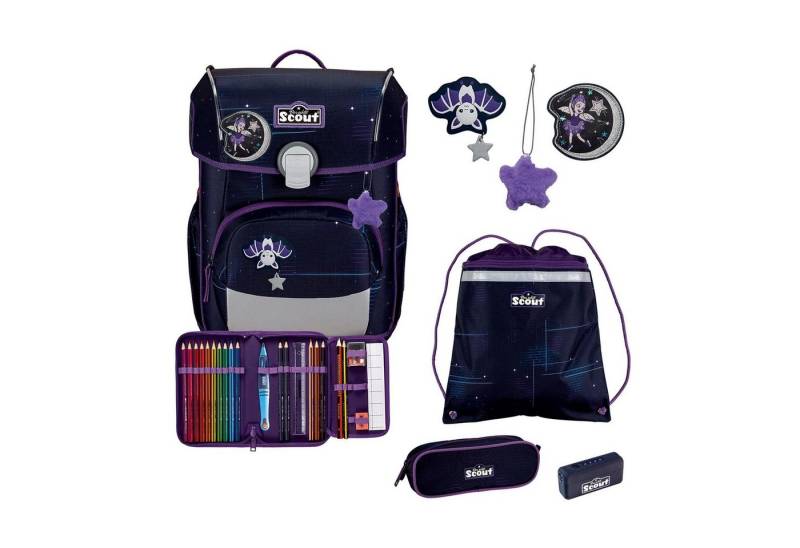 Scout Schulranzen Neo Exklusiv (5-tlg), Polyester von Scout
