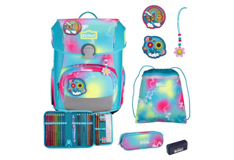 Scout Schulranzen Neo Exklusiv (5-tlg), Polyester von Scout