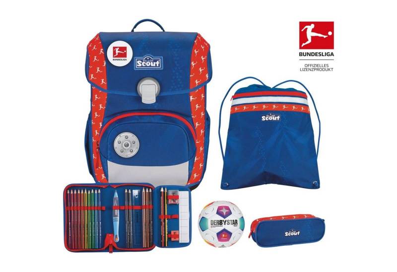 Scout Schulranzen Neo Exklusiv Schulranzen-Set 4-tlg. Bundesliga Scout Schulranzen Neo Exklusiv Schulranzen-Set 4-tlg. Bundesliga von Scout