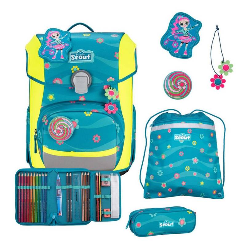 Scout Schulranzen Neo Set 4-teilig (Set, 4-tlg) von Scout