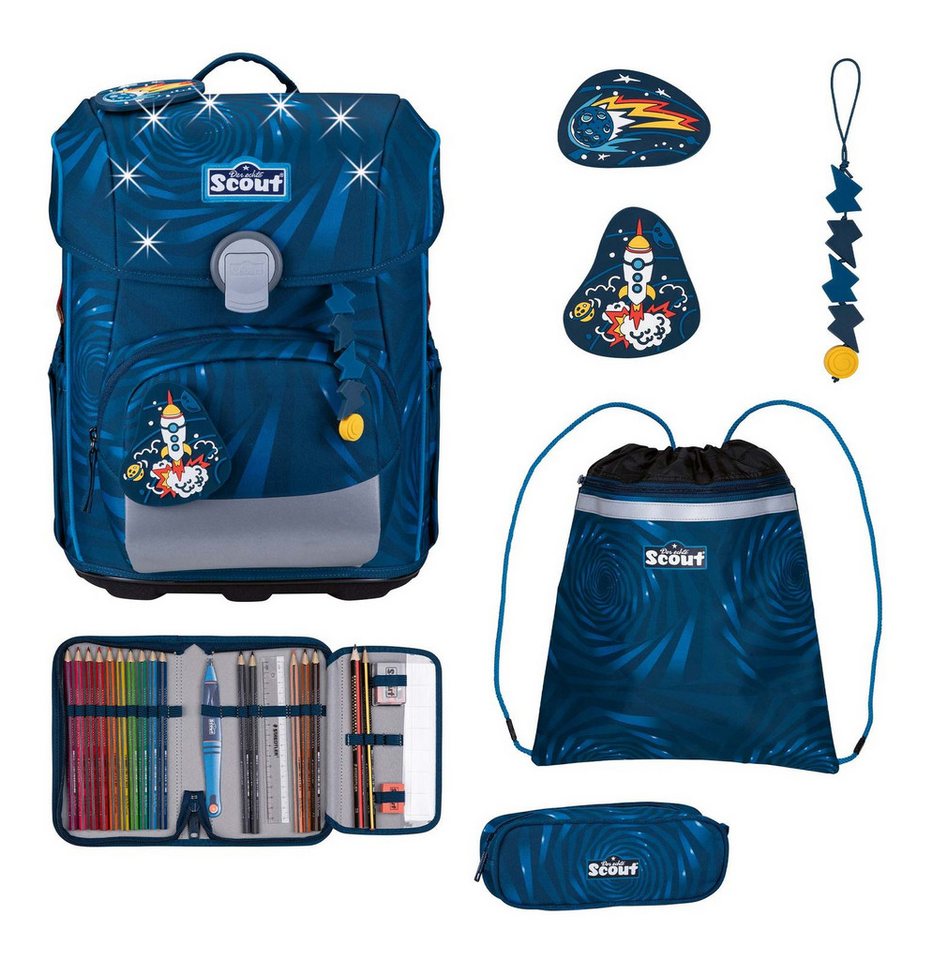 Scout Schulranzen Neo Set 4-teilig (Set, 4-tlg) von Scout