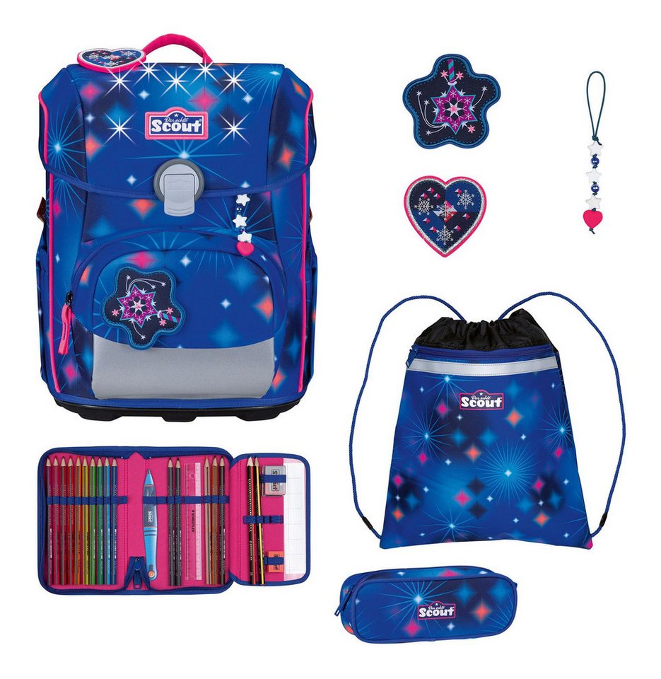 Scout Schulranzen Neo Set 4-teilig (Set, 4-tlg) von Scout