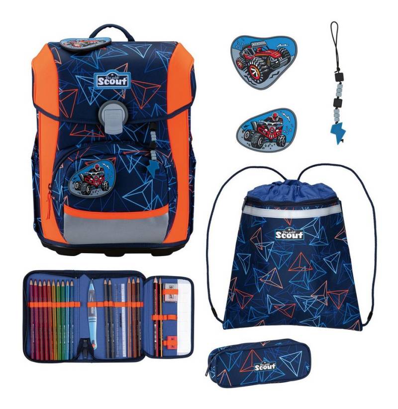 Scout Schulranzen Neo Set 4-teilig (Set, 4-tlg) von Scout