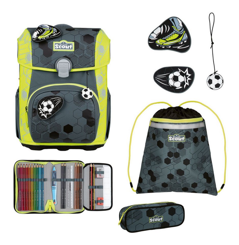 Scout Schulranzen Neo Set 4-teilig (Set, 4-tlg) von Scout