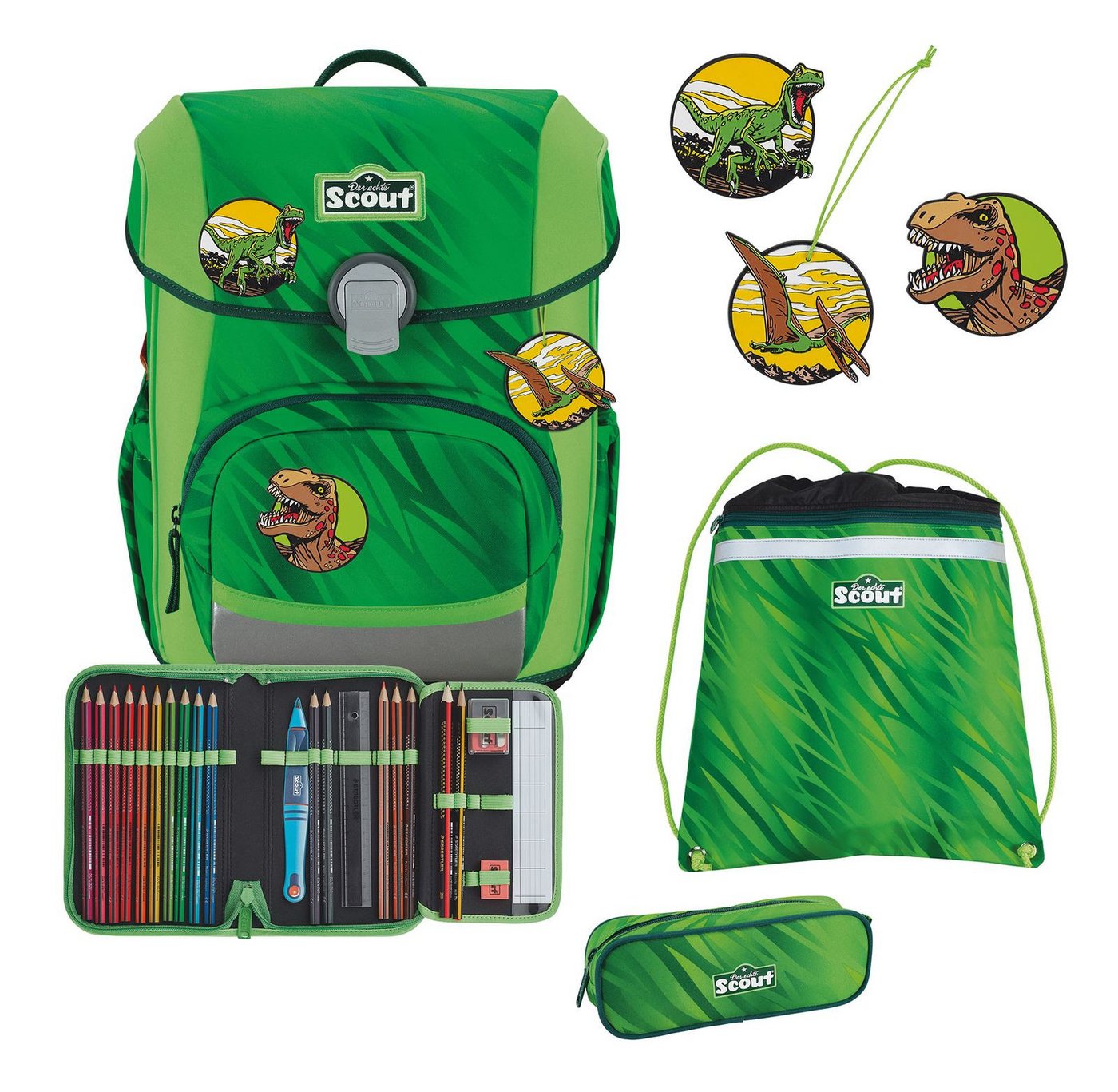 Scout Schulranzen Neo Set 4-teilig (Set, 4-tlg) von Scout