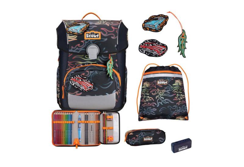 Scout Schulranzen Neo Set Safety Light von Scout