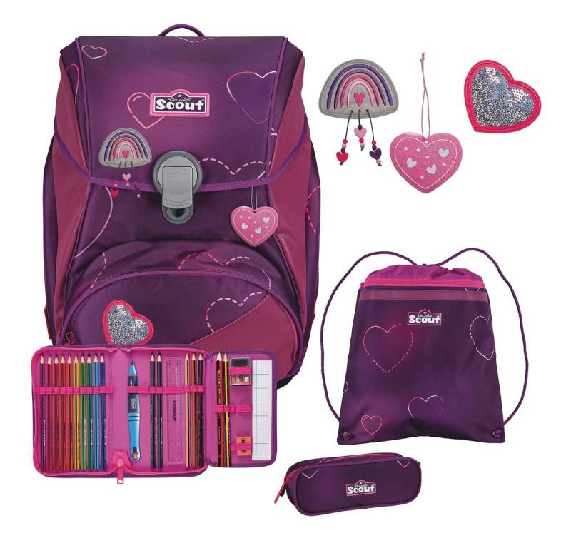Scout Schulranzen Alpha Set 4-teilig (Set, 4-tlg) von Scout