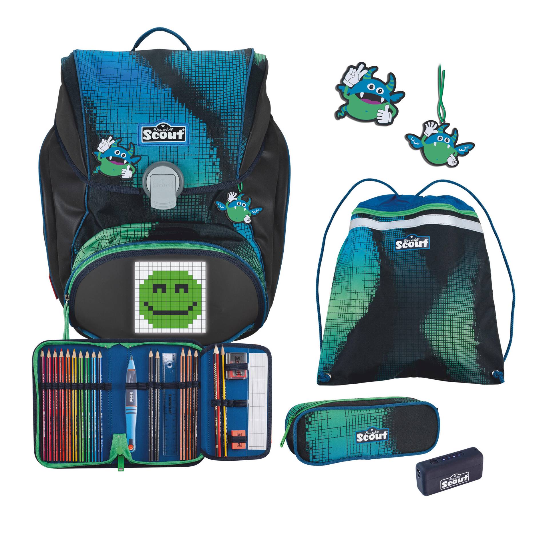 Scout - Scout Alpha Set Movie Star Blue Pixel von Scout