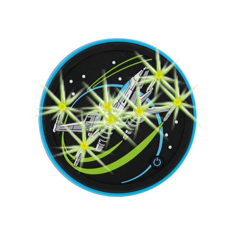 Scout - Scout Funny Snap LED 1 Stück Spaceship blau/schwarz von Scout