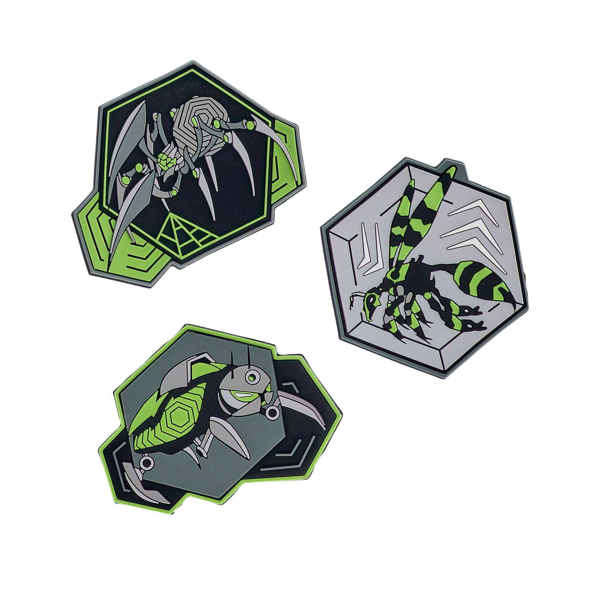 Scout - Scout Funny Snaps 3er Set Black Spider Grün von Scout