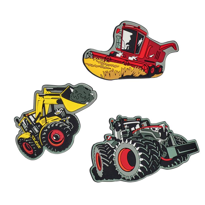 Scout - Scout Funny Snaps 3er Set Landmaschinen Multicolor von Scout