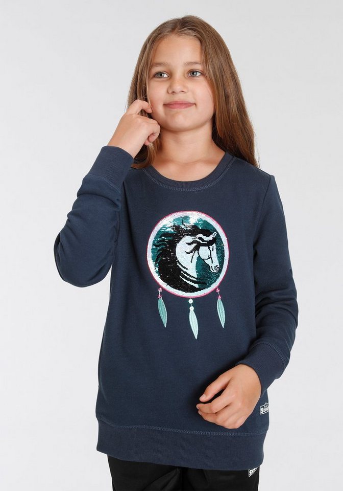 Scout Sweatshirt DREAMCATCHER mit Wendepailletten von Scout