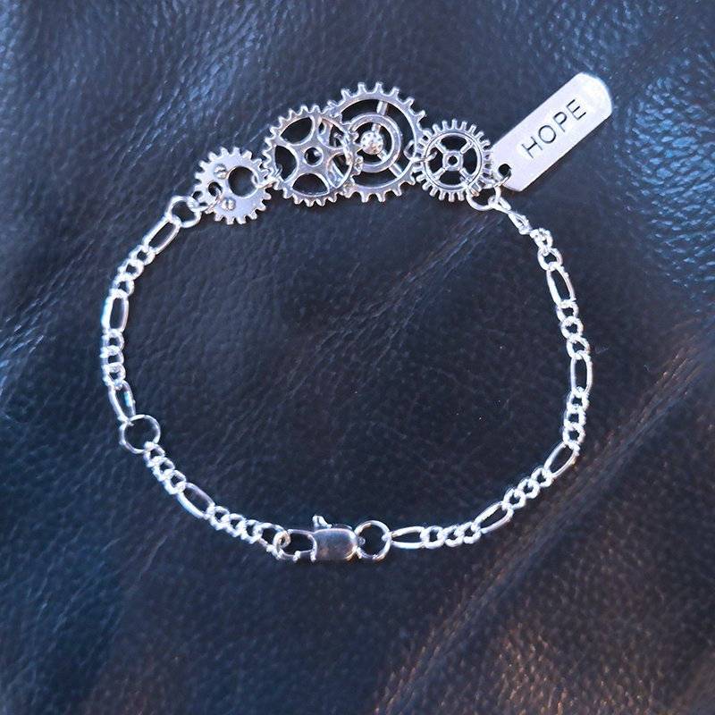 Silber Steampunk Armband Silber Steampunk Armband von ScrapandDesign