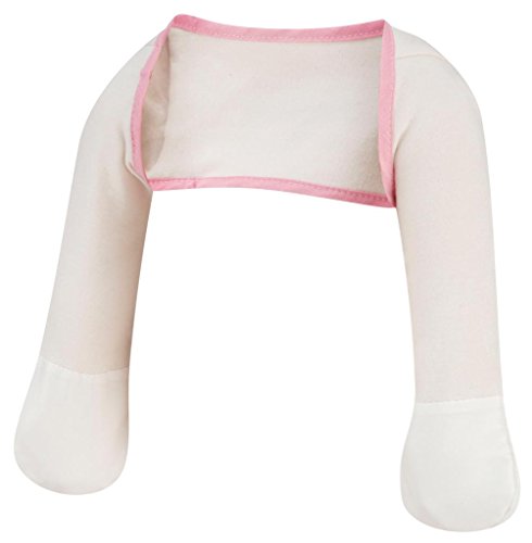 ScratchSleeves | Kratzhandschuhe mit Ärmeln für juckreizgeplagte Babys | Rosa | 6-9m von ScratchSleeves