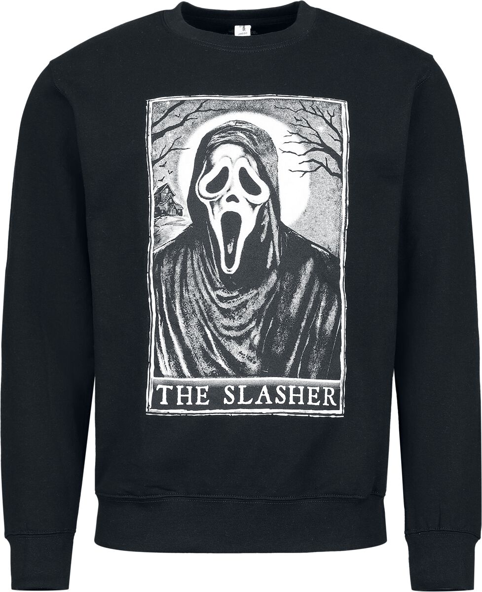 Scream (Film) Ghostface - Jacquard Patch Sweatshirt schwarz in XXL von Scream (Film)