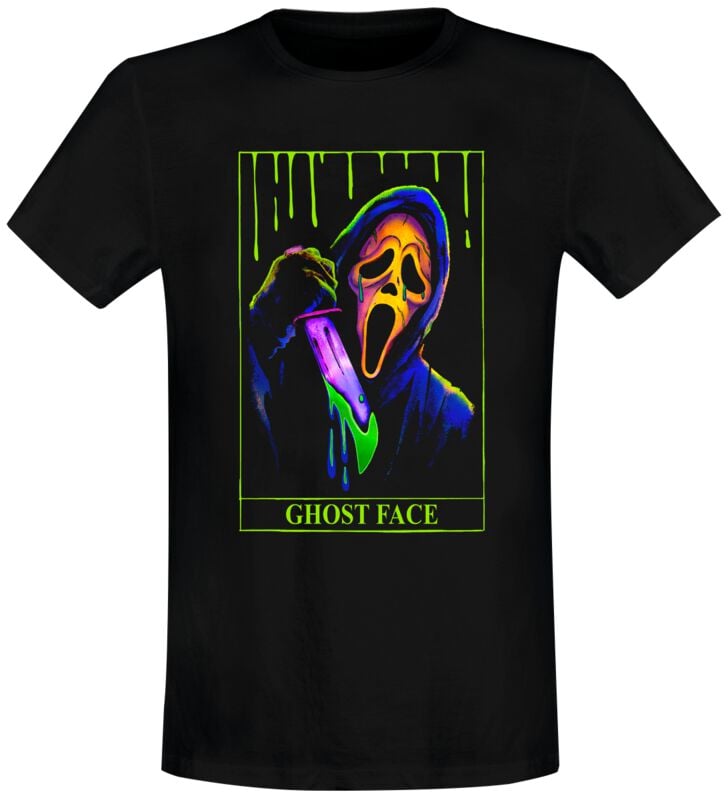 Scream (Film) Ghostface - Neon Drip T-Shirt schwarz in XXL von Scream (Film)