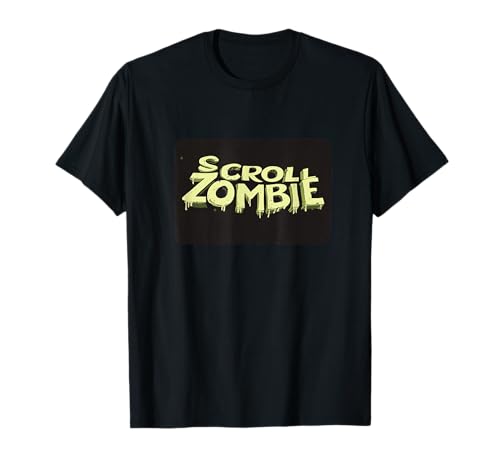 Schönes Zombie-Emblem mit Schriftrolle für Jungen und Mädchen T-Shirt Schönes Zombie-Emblem mit Schriftrolle für Jungen und Mädchen T-Shirt von Scroll Zombie Outfit