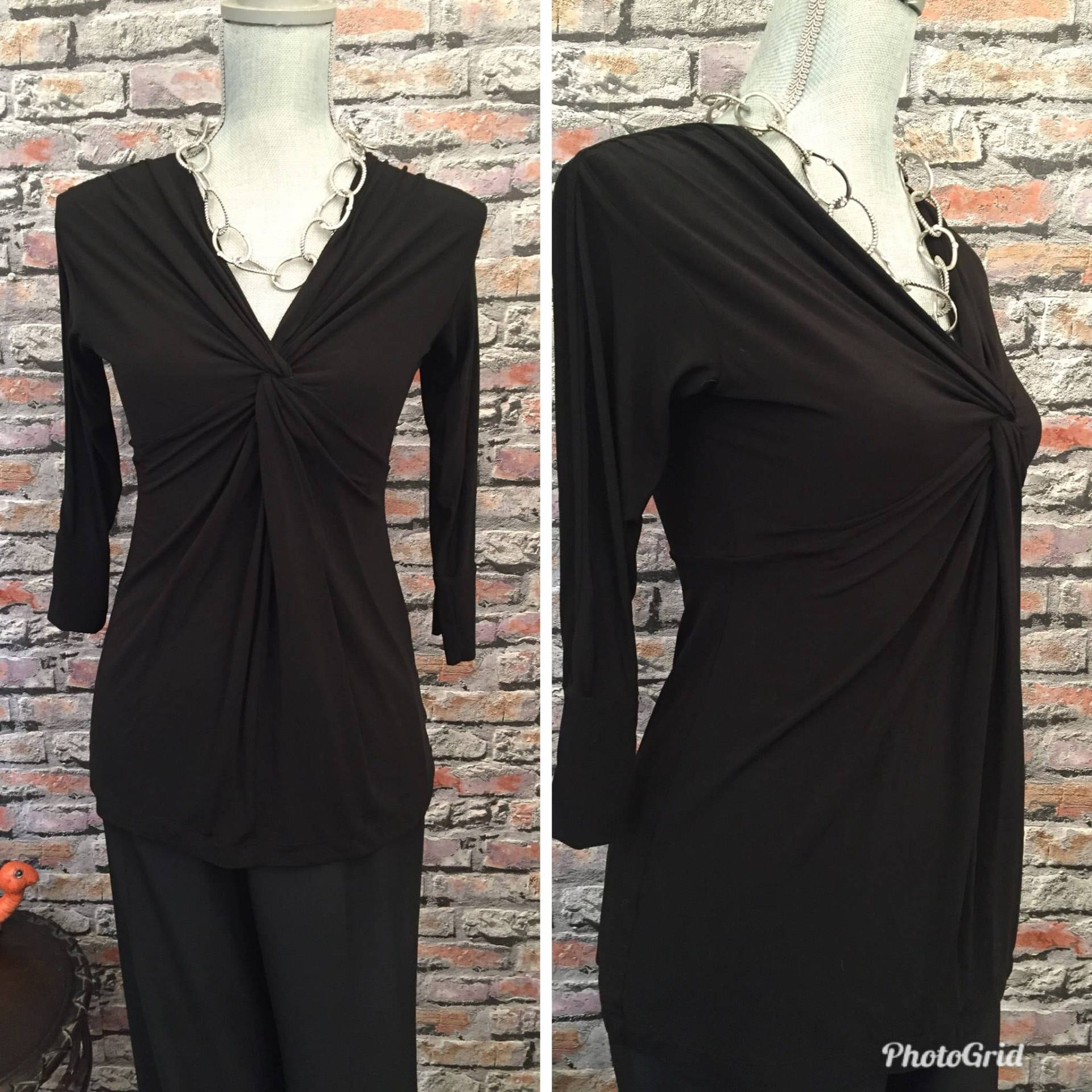 Jahrgang Dkny Schwarzen Körper Con Twist Knoten Top Größe Extra Klein Jahrgang Dkny Schwarzen Körper Con Twist Knoten Top Größe Extra Klein von ScrumpdiddlyDesigns