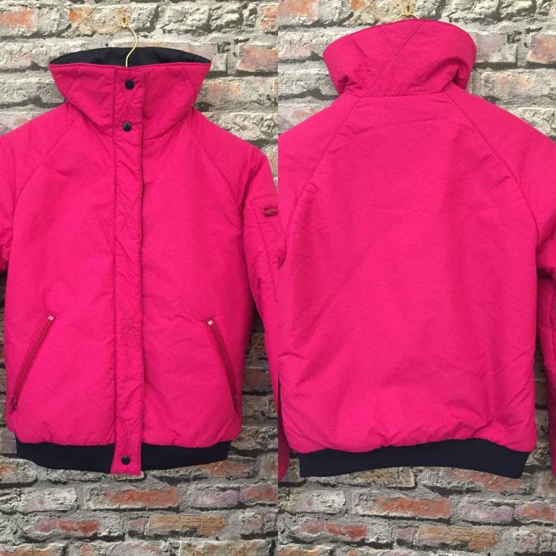 Vintage Roffe Pink & Navy Skijacke, Größe S von ScrumpdiddlyDesigns