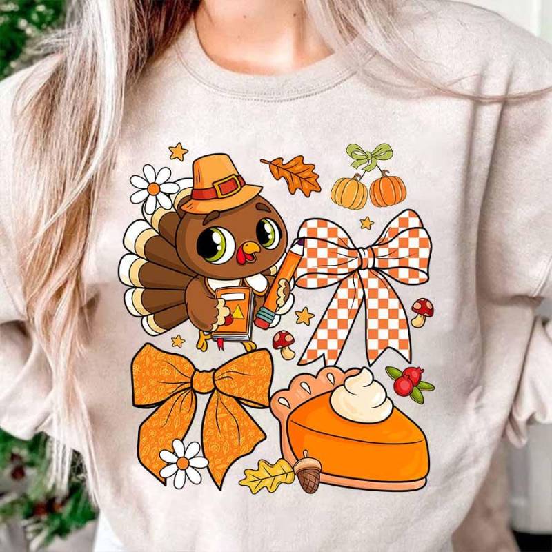 Erntedank-Lehrer-Shirt, Dankbares Lehrer-Hemd, Türkei-Lehrer-Hemd, Herbst-Lehrer-Hemd, Herbst-Lehrer-T-Shirts, Erntedank-Lehrer-Geschenk von ScruncStreet