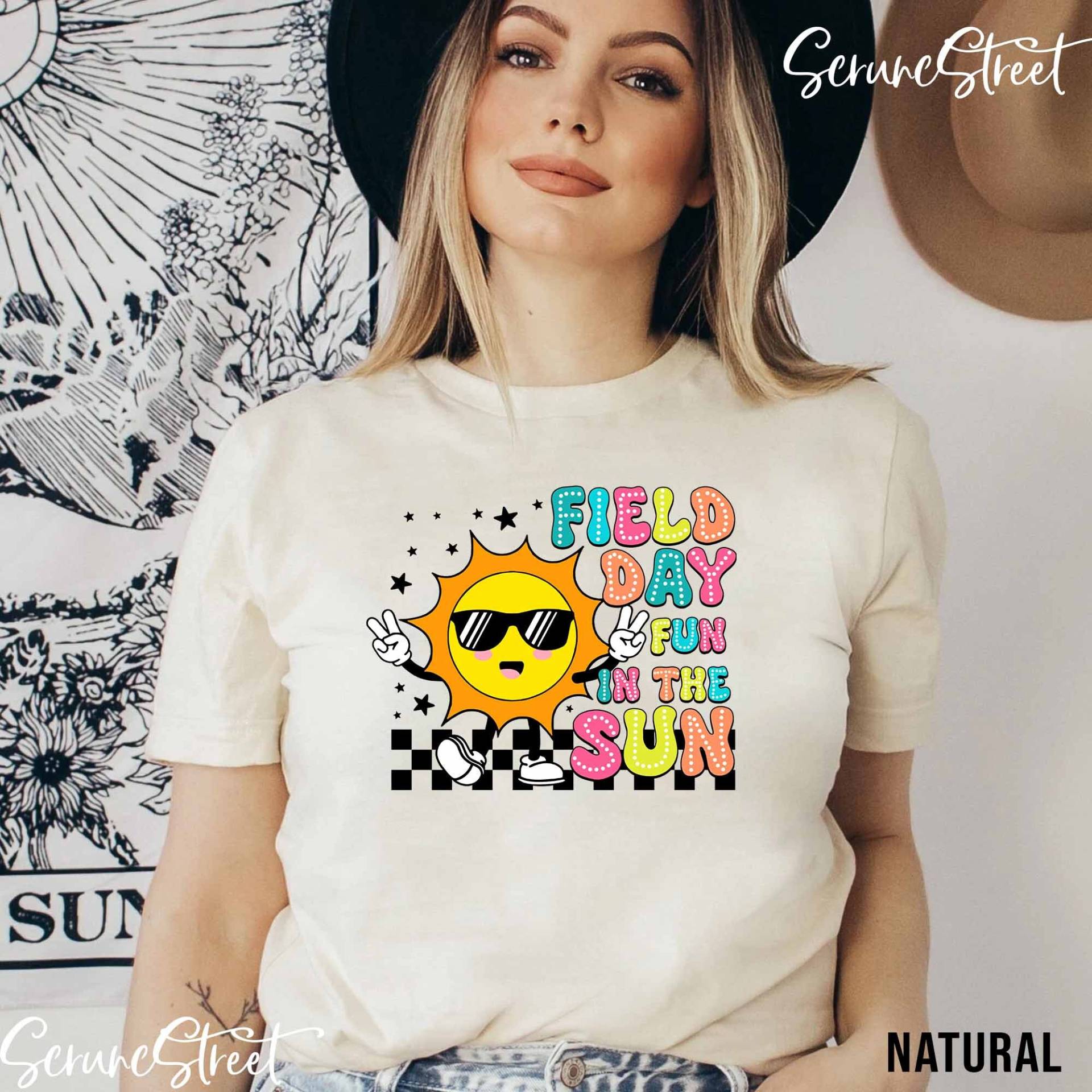 Feldtag Spaß in Der Sonne Shirt, in Meiner Era Gruppe Feldreise Vibes Shirt Feldtag Spaß in Der Sonne Shirt, in Meiner Era Gruppe Feldreise Vibes Shirt von ScruncStreet