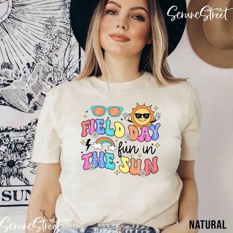 Field Day Fun in The Sun Shirt, My Era Squad Trip Vibes Shirt von ScruncStreet