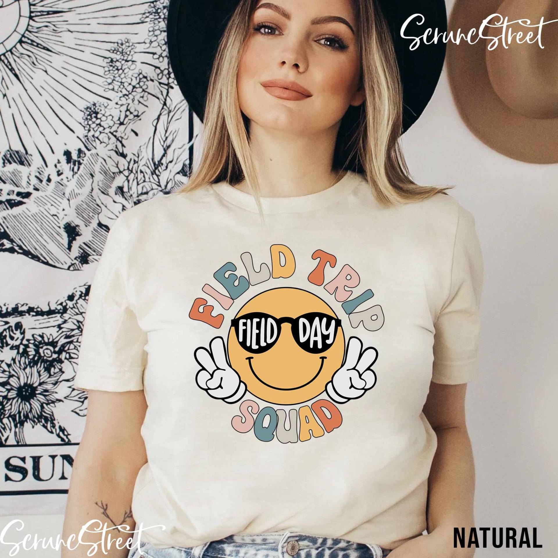 Field Trip Squad Shirt, Day in My Era Fun 2024 Vibes Shirt von ScruncStreet