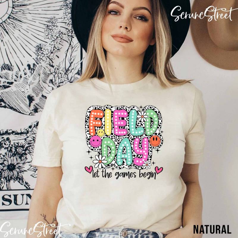 Filed Day Let The Games Begin Shirt, in My Field Era Feldtag Spaß Tag Vibes Lustiges 2024 Shirt von ScruncStreet