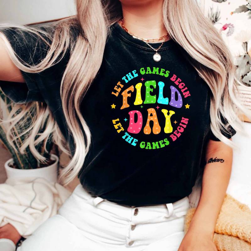 Filed Day Let The Games Begin Shirt, in My Field Era Feldtag Spaß Tag Vibes Lustiges 2024 Shirt von ScruncStreet