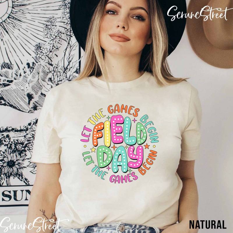 Filed Day Let The Games Begin Shirt, in My Field Era Fun Vibes Lustiges 2024 Shirt von ScruncStreet
