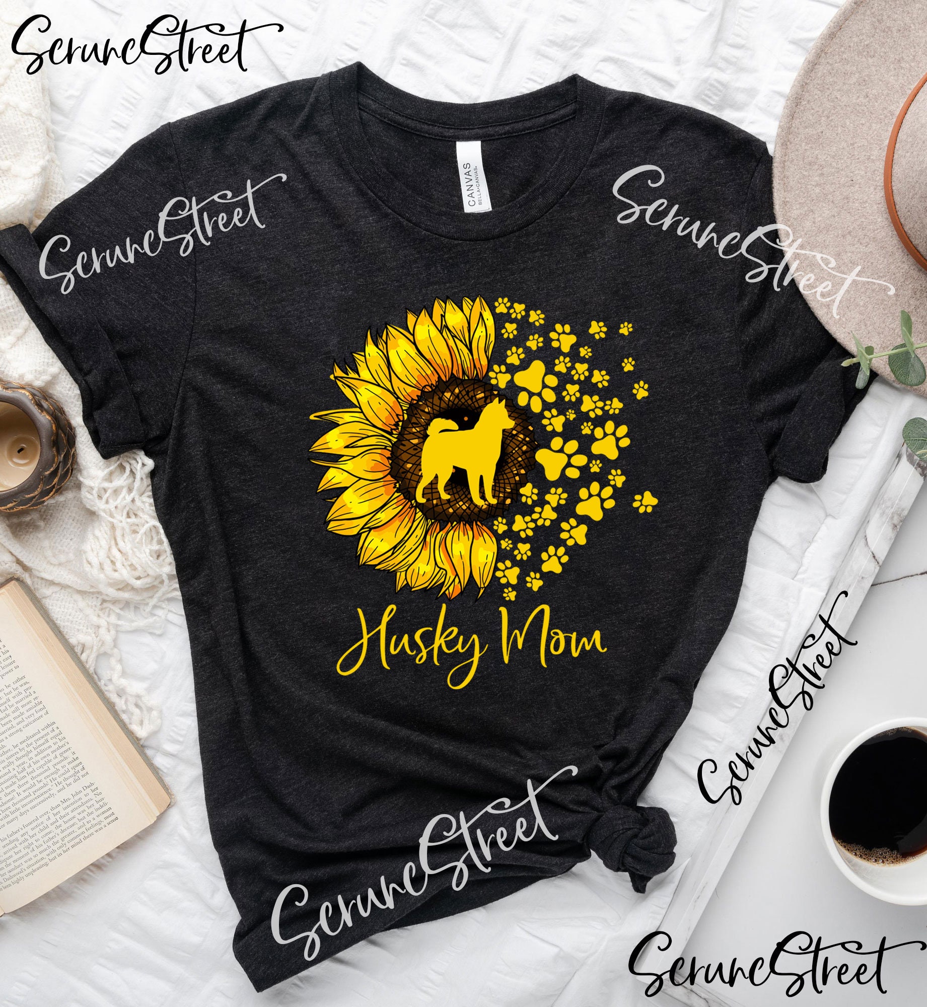 Husky Mama Shirt, T Hundebesitzer Muttertag Geschenk Für Liebhaber von ScruncStreet