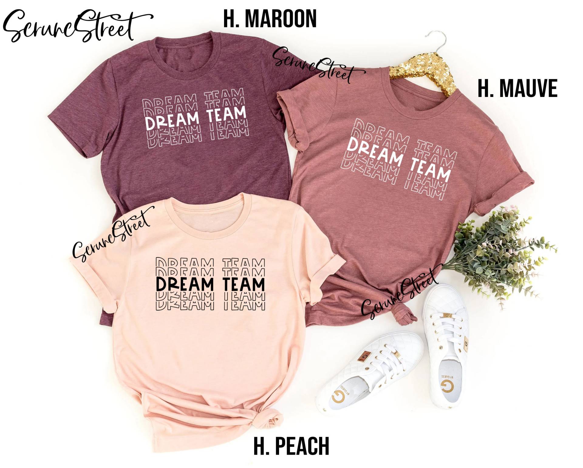 Lehrer Dream Team T-Shirt, Teacher Squad Shirt, Teaching Geschenk Für Lehrer, Back To School Shirt Geschenke von ScruncStreet