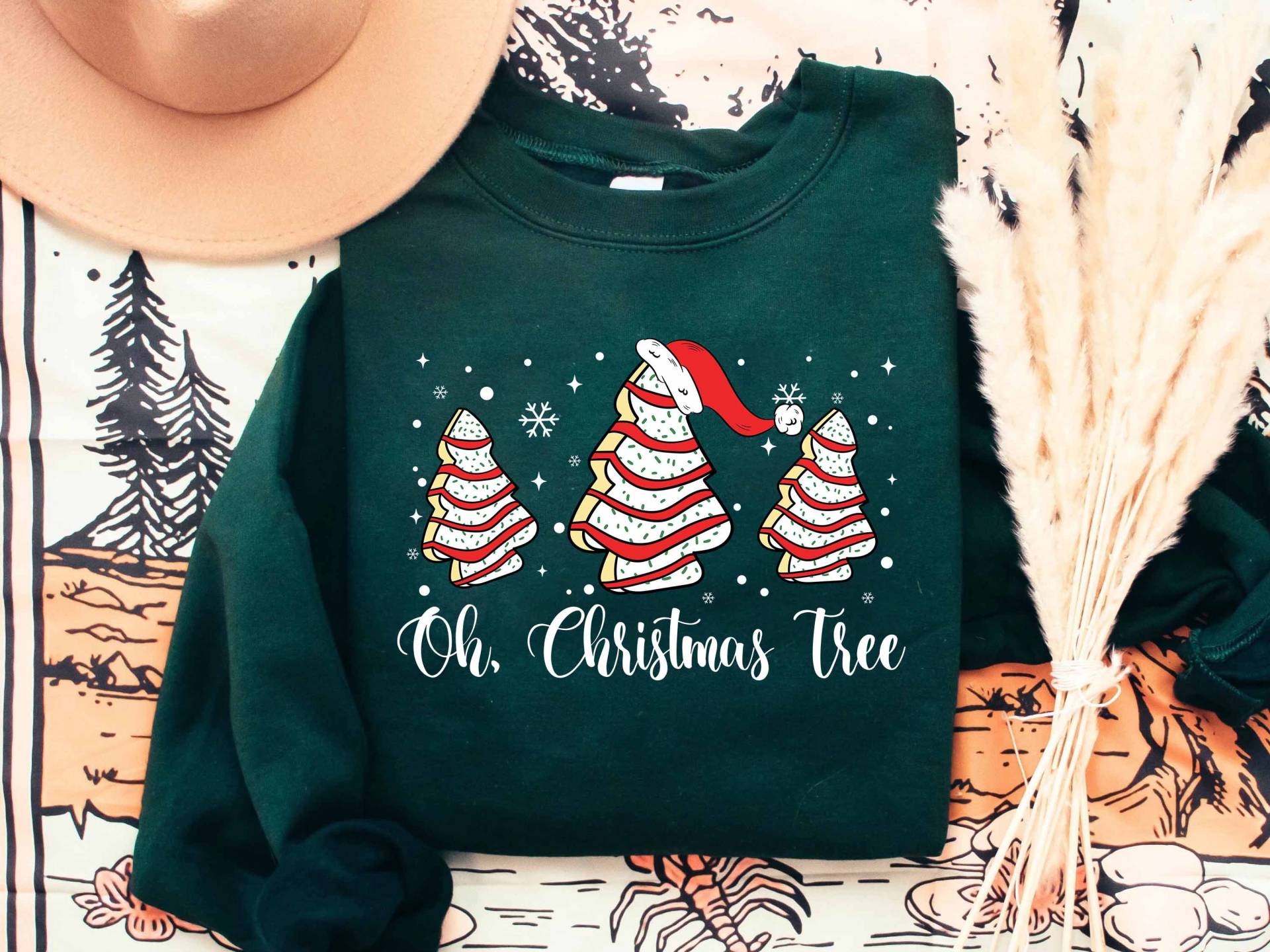Oh Weihnachtsbaum Sweatshirt, Kuchen Shirt, Weihnachtskuchen T-Shirt, Frohe Weihnachten Lustige Weihnachtspyjamas, Weihnachtsgeschenke Oh Weihnachtsbaum Sweatshirt, Kuchen Shirt, Weihnachtskuchen T-Shirt, Frohe Weihnachten Lustige Weihnachtspyjamas, Weihnachtsgeschenke von ScruncStreet