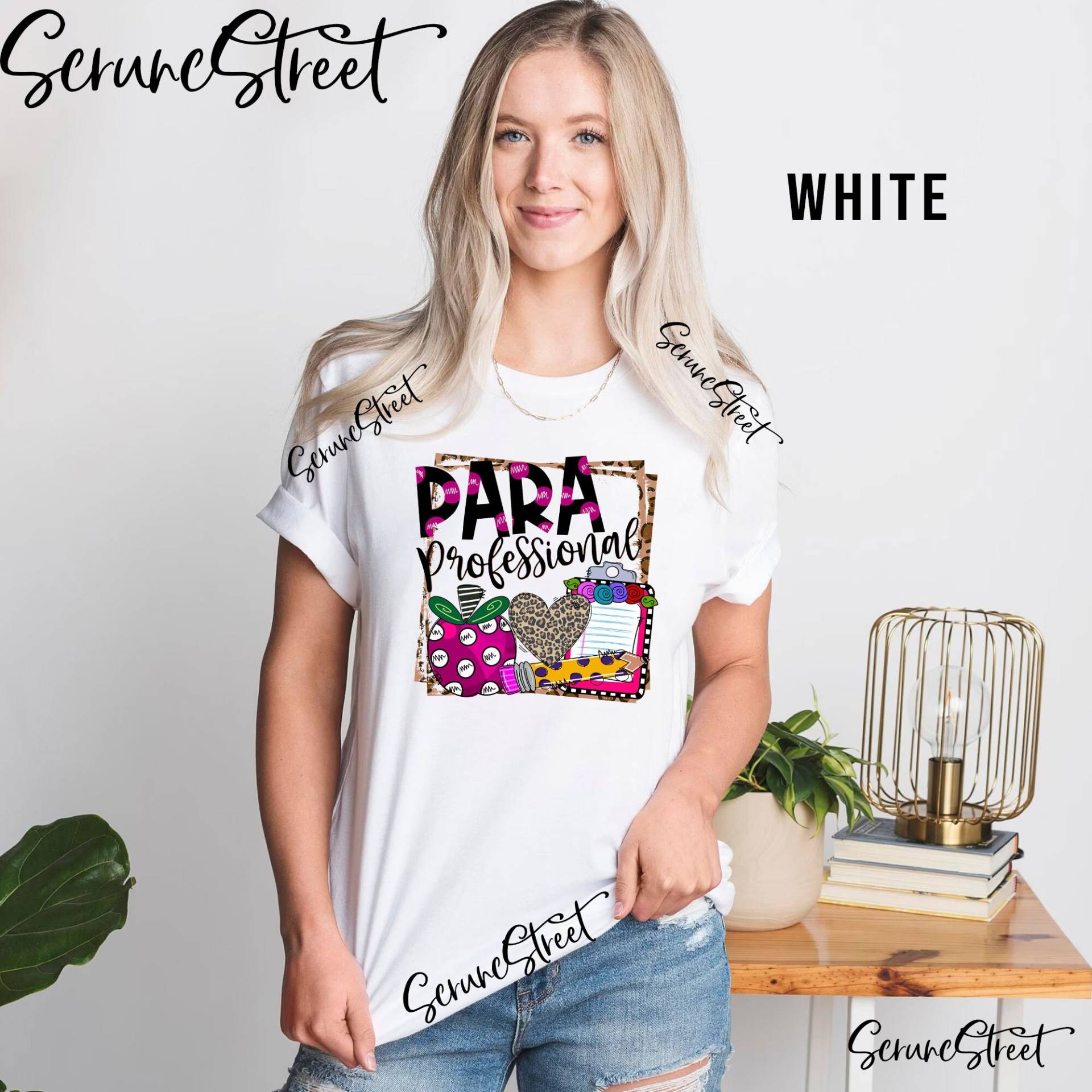 Paraprofessional Shirt, T-Shirt, Para Life Squad Crew, Lehrer Aide Back To School Geschenke von ScruncStreet