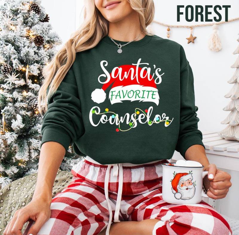 Ratgeber-Weihnachtsshirt, Des Weihnachtsmanns Lieblingsratgeber, Fröhliche Ratgeber-Shirt, Urlaub, Weihnachtsgeschenk Für Ratgeber von ScruncStreet