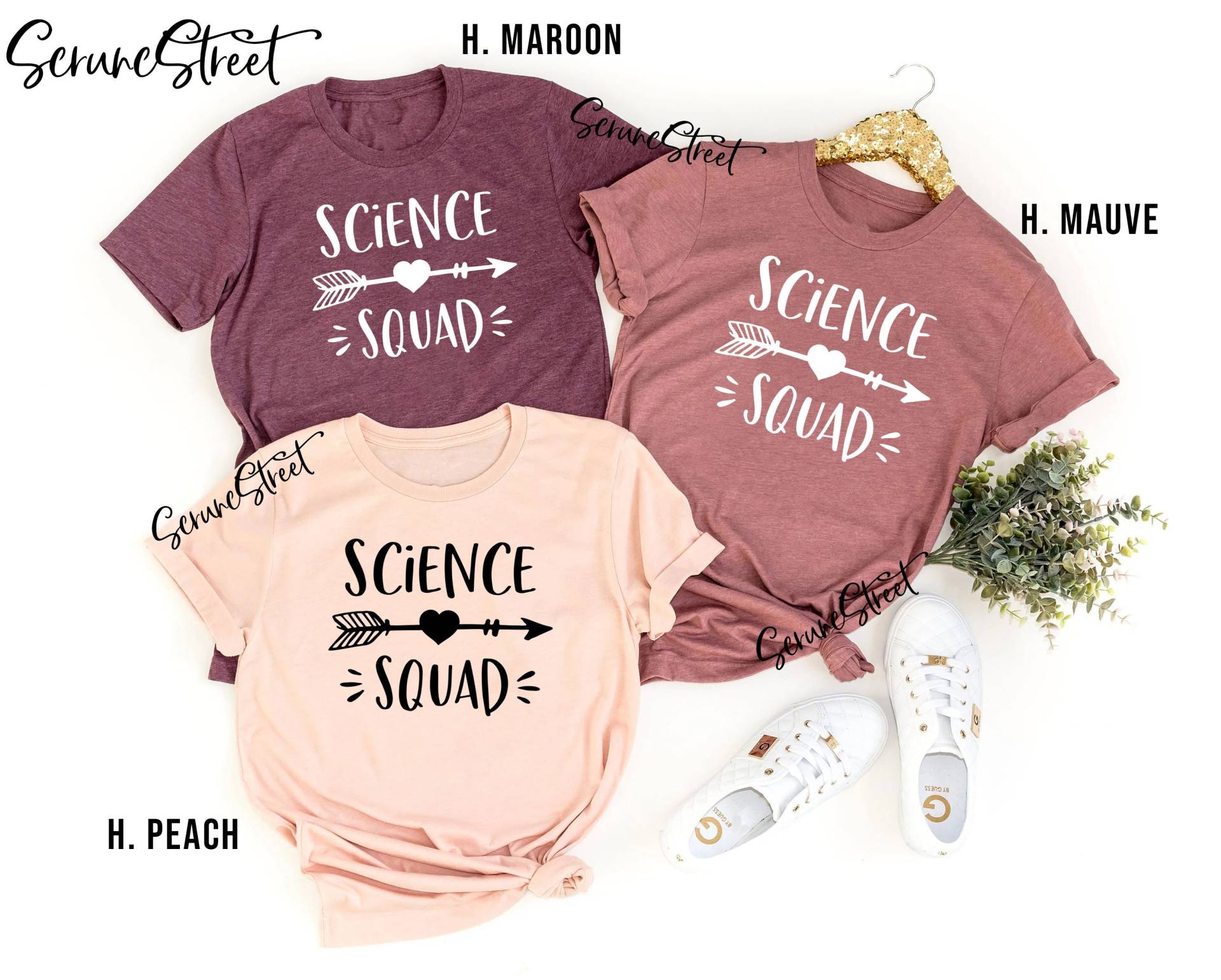 Science Teacher Shirt, Squad Geschenk Für Teacher, Back To School Lehrer Wertschätzung, Lover Geschenke von ScruncStreet