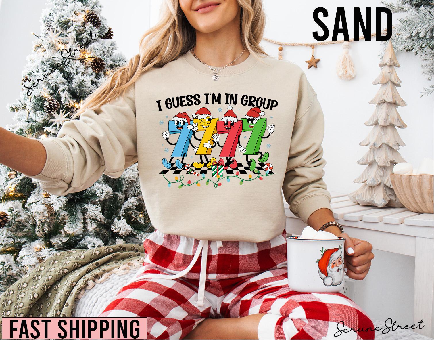 Weihnachten Gruppe 7 Shirt, Ich Glaube, Bin in Meme Sie Sind Passendes Gruppenshirt, Tiktok von ScruncStreet