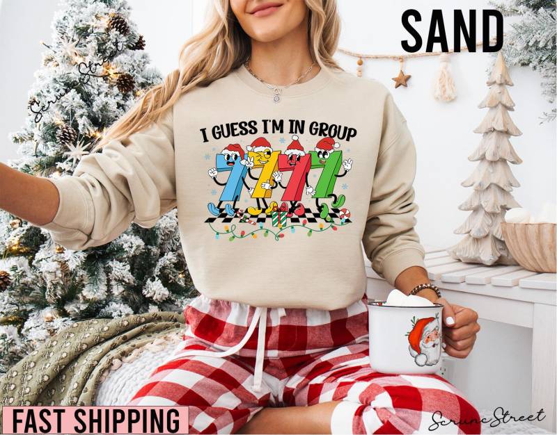 Weihnachten Gruppe 7 Shirt, Ich Glaube, Bin in Meme Sie Sind Passendes Gruppenshirt, Tiktok von ScruncStreet