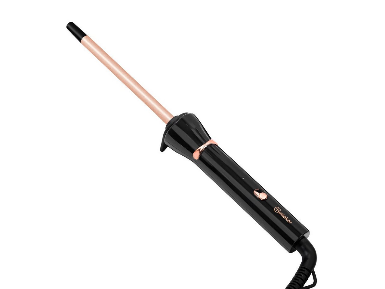 Scttomon Lockenstab HT-103 9mm Lockenstab, Turmalin-Keramik-Beschichtung, Für Wool Rolls & Volumenlocken von Scttomon