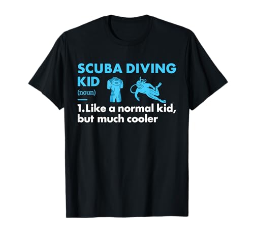 Taucher Definition für Kinder Tauchen T-Shirt von Scuba Diving Snorkeling Ocean Diver