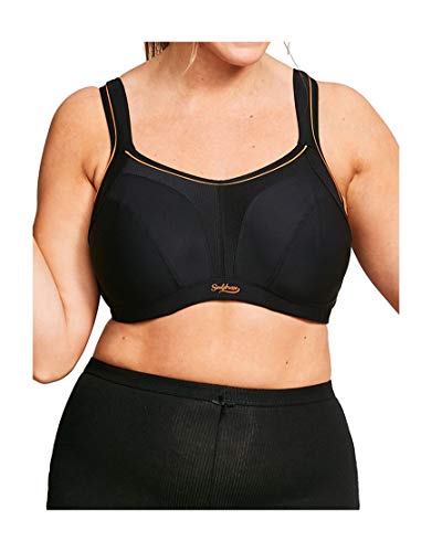 Sculptresse by Panache Damen Sport Bügel BH, Schwarz, 95D von Sculptresse by Panache