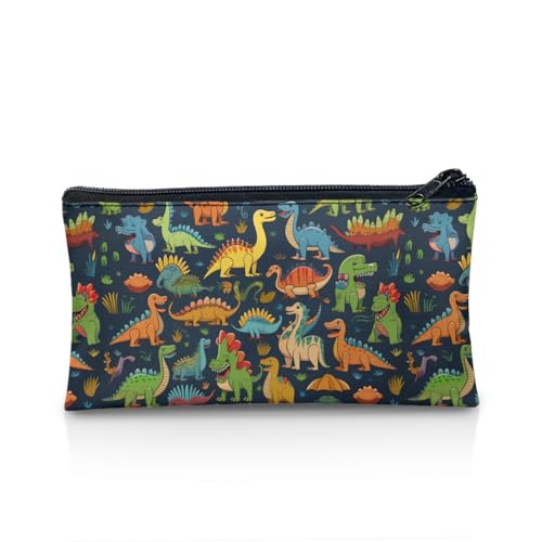 Cooles Hai-Federmäppchen für Kinder, tragbares Federmäppchen, multifunktionales Federmäppchen für Kinder, großes Fassungsvermögen, für Schüler, Mädchen, Schulanfang, Cartoon Dinosaurier, von SdetYuia