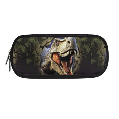 SdetYuia Baseball-Federmäppchen für Kinder, Jungen, Federmäppchen, Stiftehalter für Schule, Mädchen, Schulanfang, Geschenke, Schreibwaren-Organizer, Bleistifttaschen, Dinosaurier, 8.8"x1.7"x4.1", von SdetYuia