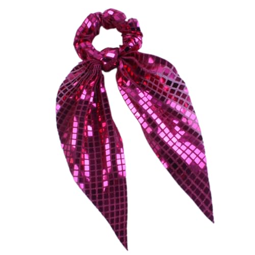 Glitzernder Pailletten-Pferdeschwanz-Halter, Haargummi für Frauen, einzigartiges Haarstyling-Accessoire für Musikfestival, den täglichen Gebrauch Glitzernder Pailletten-Pferdeschwanz-Halter, Haargummi für Frauen, einzigartiges Haarstyling-Accessoire für Musikfestival, den täglichen Gebrauch von Sdsrul