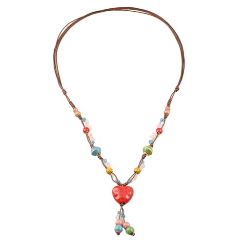 Sdsrul Perlen-Halskette, verstellbare Kette, handgefertigt, Halsschmuck, Alltagskleidung, modisches Accessoire für die tägliche Party Sdsrul Perlen-Halskette, verstellbare Kette, handgefertigt, Halsschmuck, Alltagskleidung, modisches Accessoire für die tägliche Party von Sdsrul