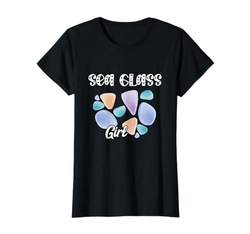Sea Glass Girl Beachcombing Seaglass Ocean Beachglass Waves T-Shirt von Sea Glass Collecting Ocean Wave Beachcombing